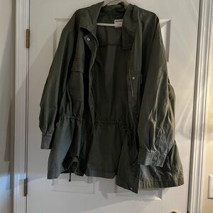 Old Navy Dark Green Utility Jacket